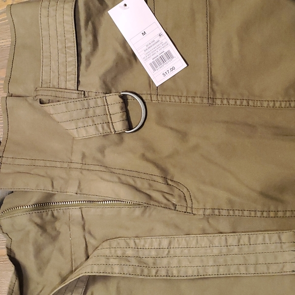 Wild Fable Cargo Style Mini Skirt Color Olive Size Medium NWT - Picture 6 of 6